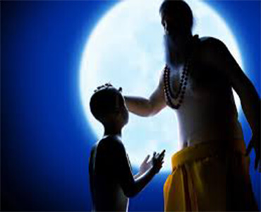 Guru Vandana Rituals during Guru Purnima
