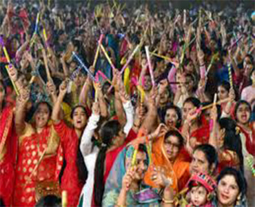 Navratri Festival Garba Dance and Worship