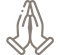 Online puja ritual services icon