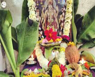 Satyanarayan Katha Puja Ceremony at Bharat Darshan