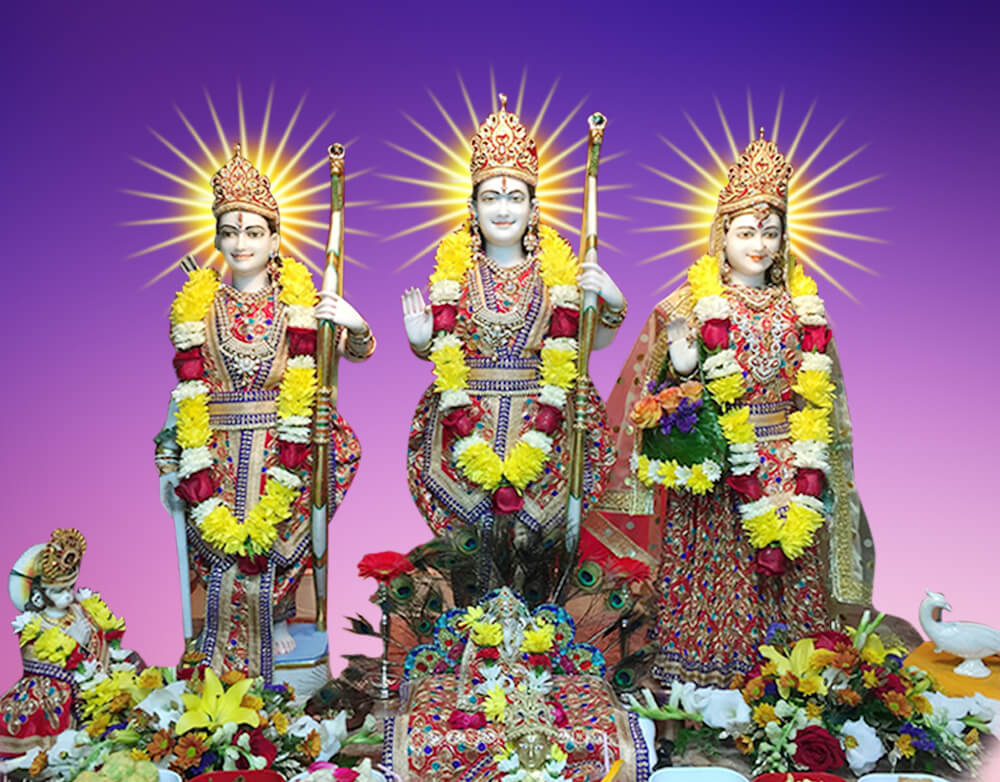 Shree Ram statue and cultural display - Bharat Darshan