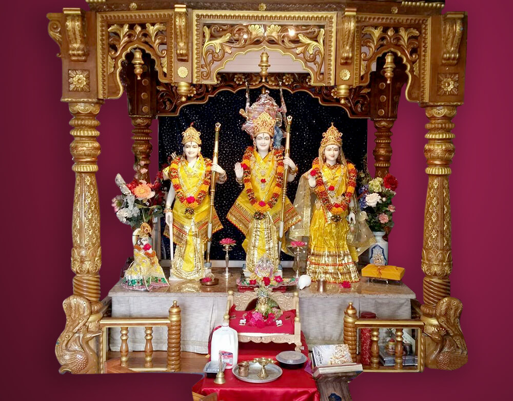 Lord Shree Ram idol for online darshan and puja